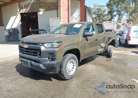 2024 Chevrolet Colorado 2Wd Wt z USA, uszkodzony, nr VIN 1GCGSBECXR1134559
